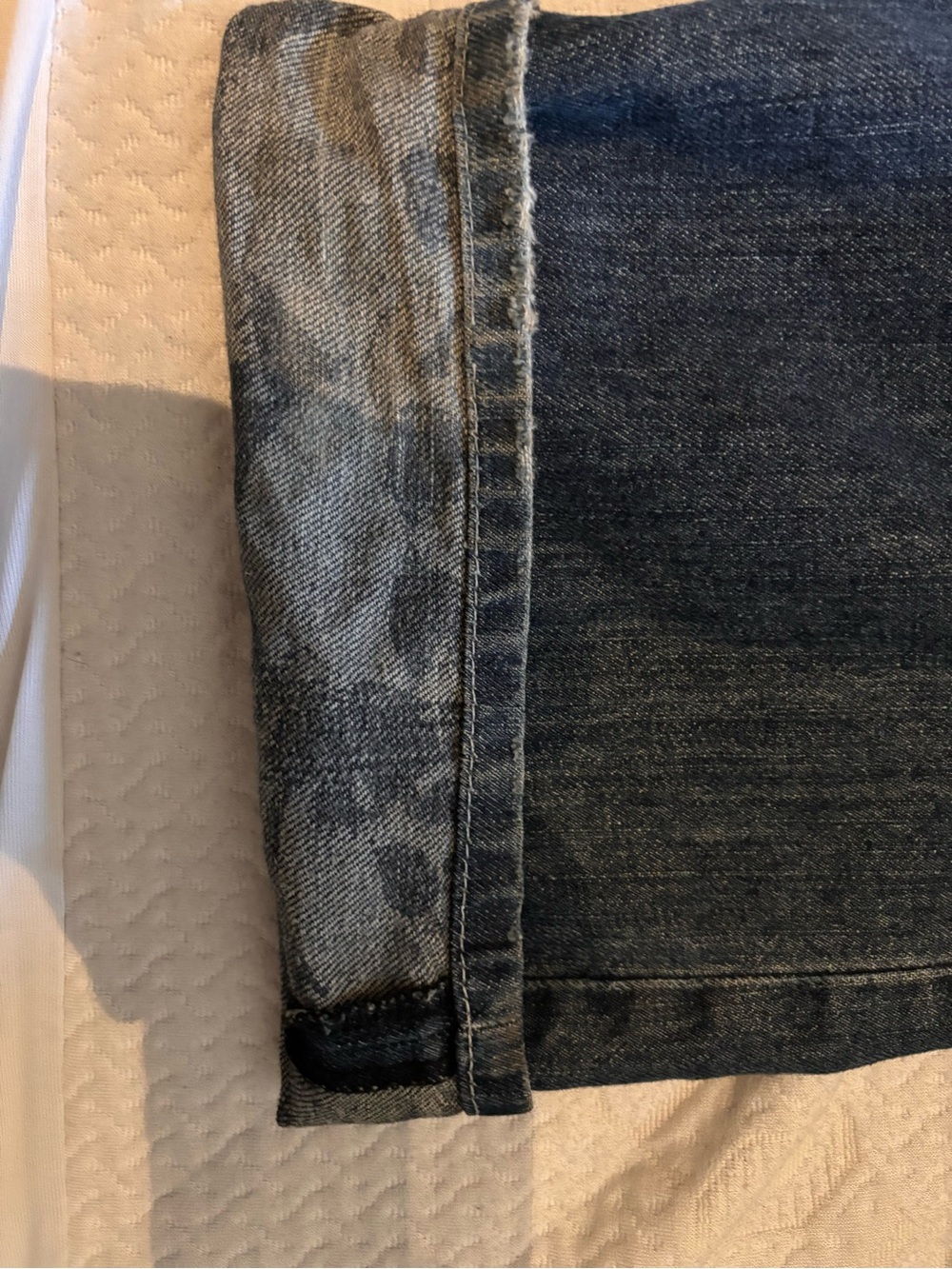 Affliction Men's Dark Blue Denim Jeans - Classic Straight Fit